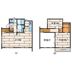 Ｑｕａｔｒｅ Ｂの物件間取画像